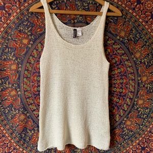 H&M Crochet Tank Top
